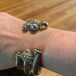 3 cable bracelets, wear them separately or together